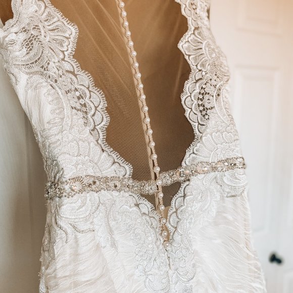 Sottero & Midgley Wyatt Custom Gown (DRY CLEANED) - Picture 5 of 9